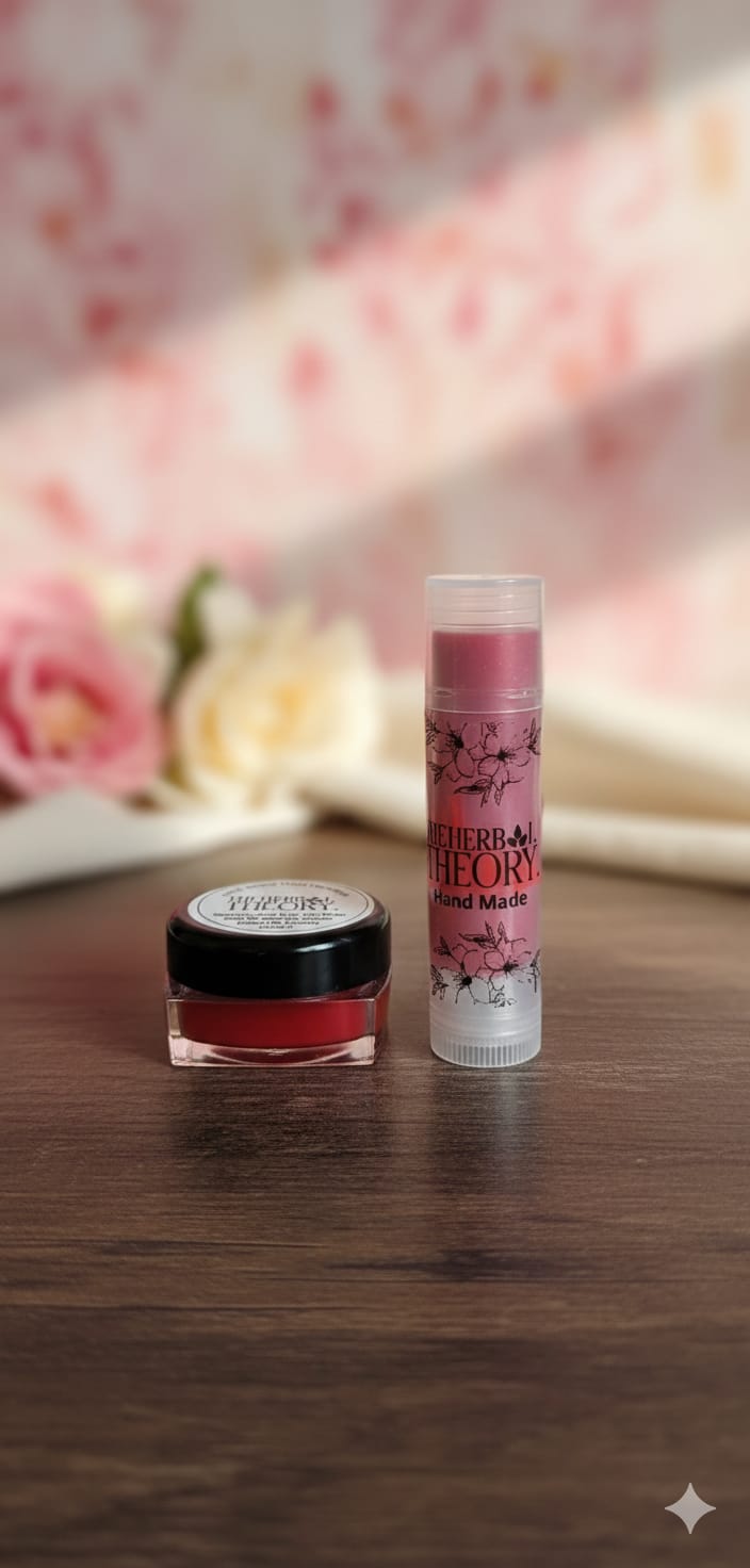 Lip Balm Blend of Cocoa Butter, Shea Butter & Almond Oil and vitamin E