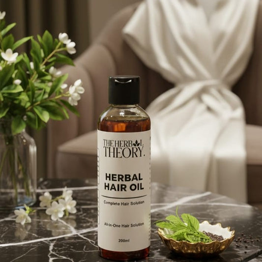 Herbal Hair Oil (Your Ayurvedic Herbal Answer to Hair Problems)