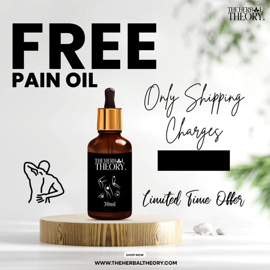🌿 The Herbal Theory – Natural Body Pain Relief Oil 🌿