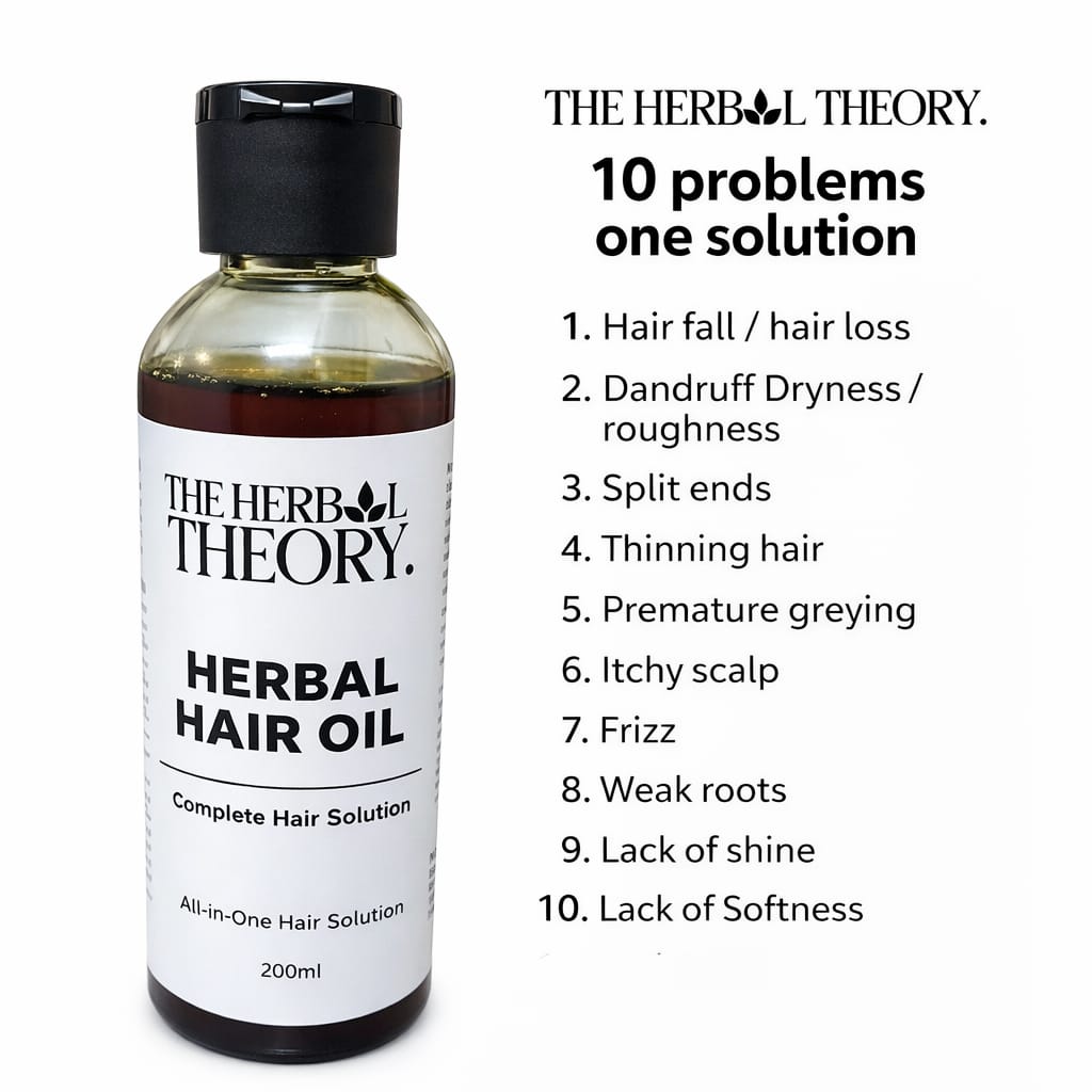 Herbal Hair Oil  (Your Ayurvedic Herbal Answer to Hair Problems)