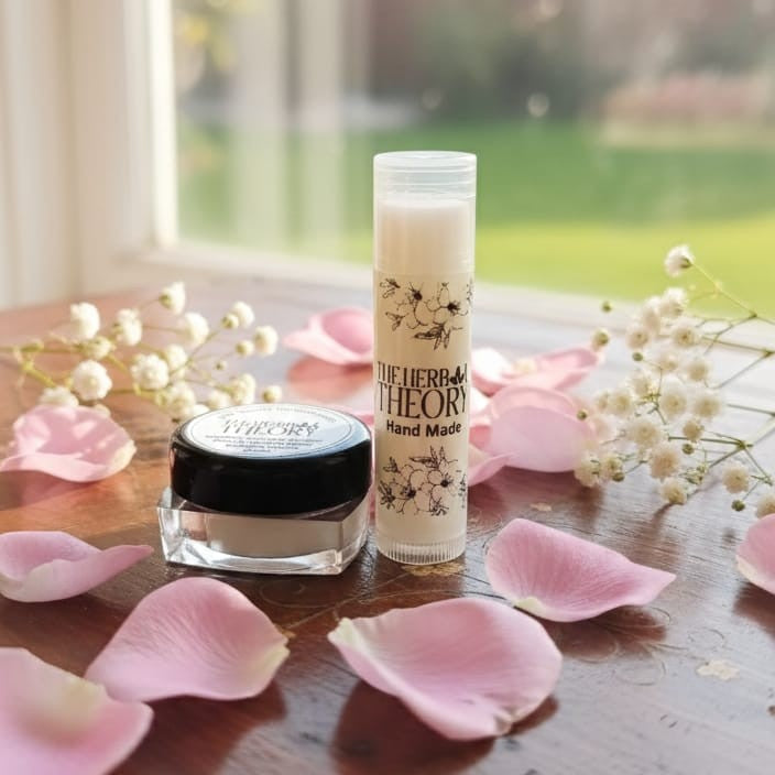 Lip Balm (Lemon Flavor) cocoa butter, Shea Butter & Almond Oil Blend