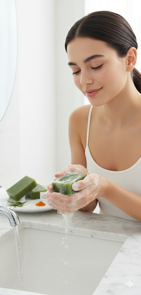 Acne Soap  ( Fight acne naturally, glow confidently 💚)