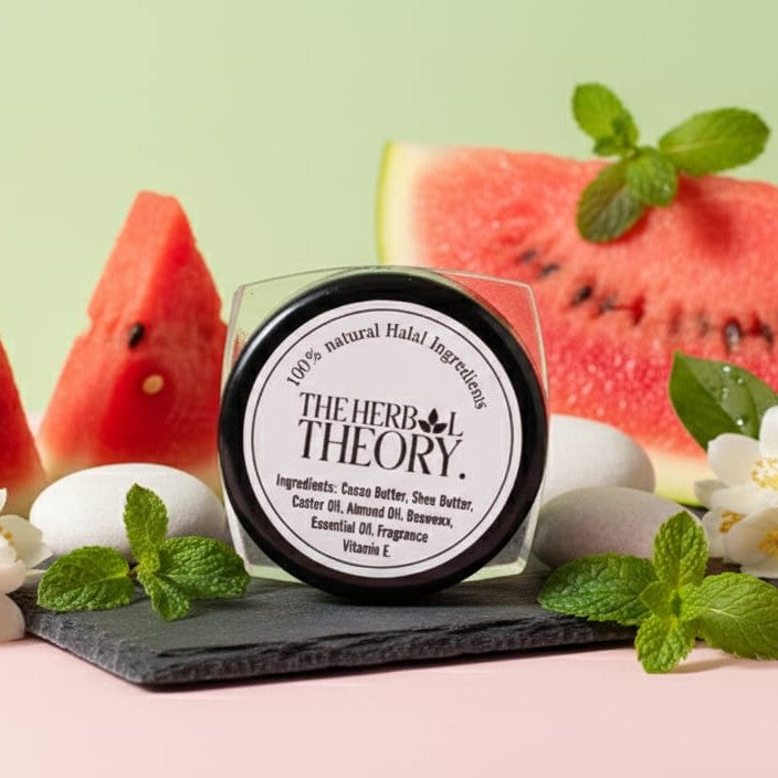 Lip Balm (Watermelon Flavor) cocoa butter, Shea Butter & Almond Oil Blend